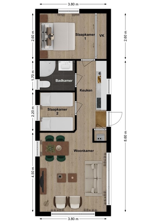 mediumsize floorplan
